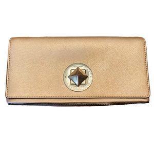 Kate Spade Rose Gold Keira Newburgh Clutch / Bag / Purse WKRU 3365